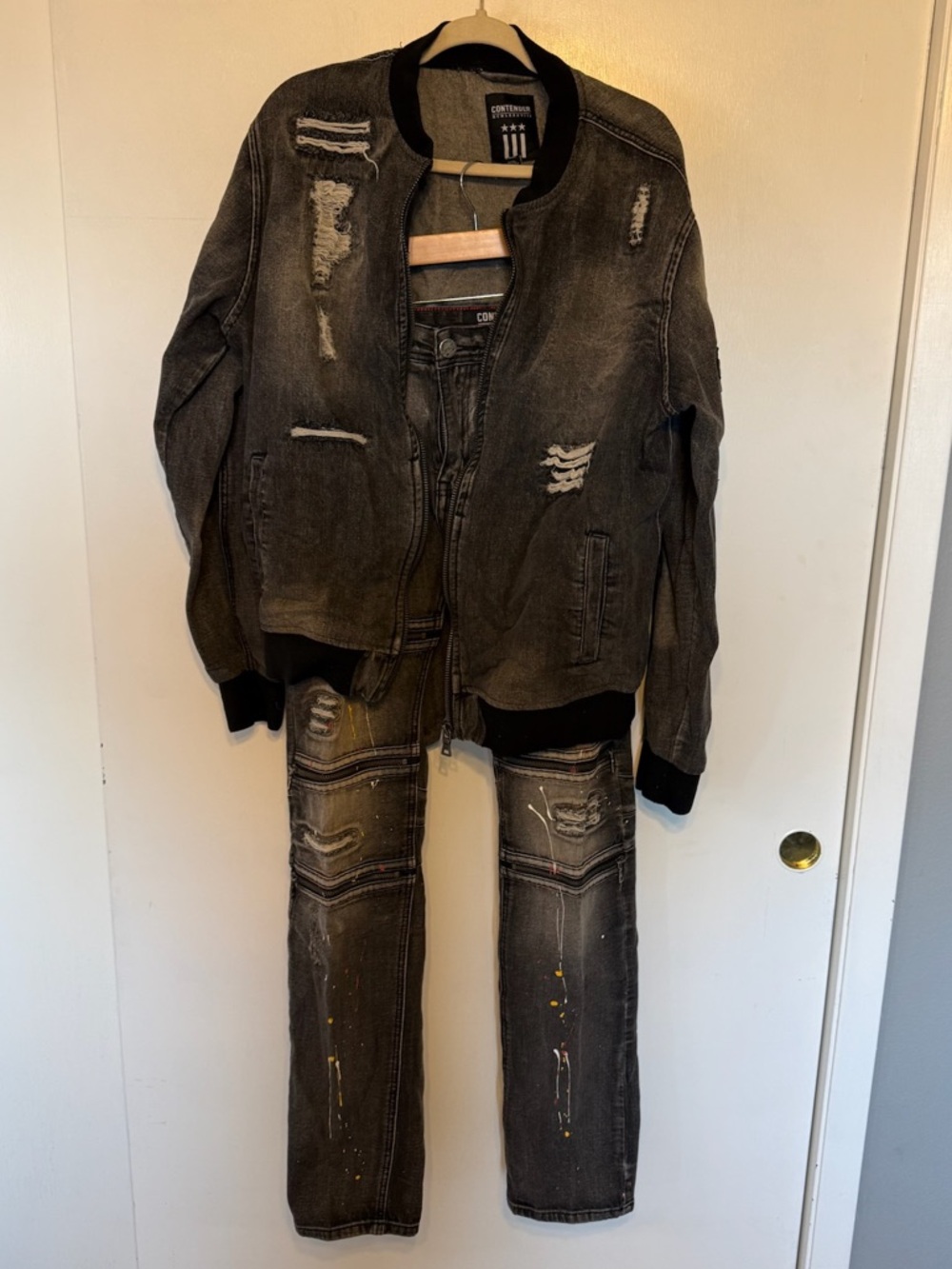 Contender Jacket and Jeans